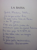 LA BASSA. Arnaldo Scaramuzza