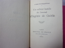 Un cahier inédit du Journal d'Eugénie de Guérin. DE COLLEVILLE (Comte de) 