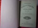 Tableaux Romantiques de littérature et d'art. Henri BLAZE DE BURY