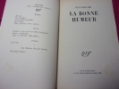 LA BONNE HUMEUR. Marc BERNARD