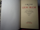 L’ŒUVRE DE LÉON BLUM. 1905-1914

Du Mariage - Critique dramatique - Stendhal et le beylisme . Léon Blum 