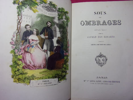 SOUS LES OMBRAGES simples récits. Alfred des Essarts