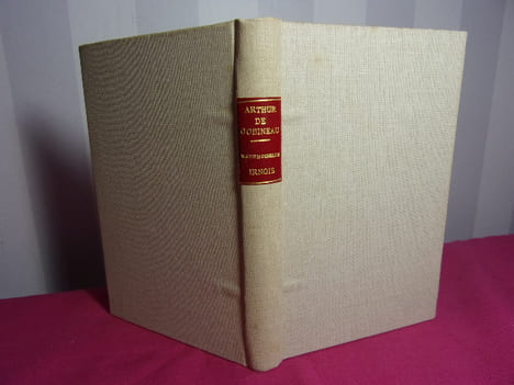 Mademoiselle Irnois, suivi de Adelaïde. Textes publiés et présentés par A.B. Duff et F.R. Bastide.. Arthur de Gobineau