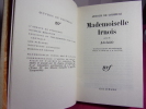 Mademoiselle Irnois, suivi de Adelaïde. Textes publiés et présentés par A.B. Duff et F.R. Bastide.. Arthur de Gobineau