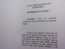J'AI CAPITULE DEVANT L'ENNEMI. Michel Ancenay