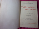 PARIS RÉVOLUTIONNAIRE / VIEILLES MAISONS, VIEUX PAPIERS. 
G.Lenotre