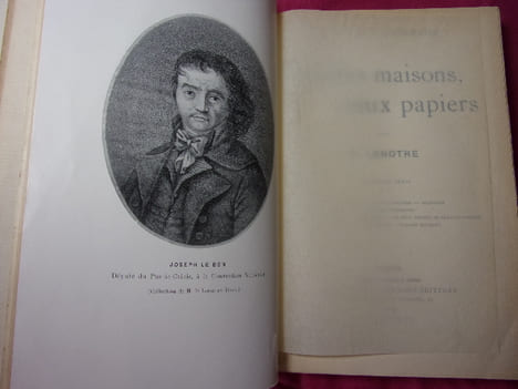 PARIS RÉVOLUTIONNAIRE / VIEILLES MAISONS, VIEUX PAPIERS.
G.Lenotre