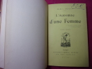 L'AUTOMNE D'UNE FEMME. Marcel Prévost
