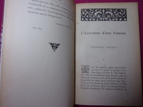 L'AUTOMNE D'UNE FEMME. Marcel Prévost