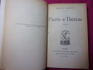 PIERRE ET THÉRÈSE. Marcel Prévost