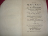 LES ŒUVRES DE M.DESMAHIS. M.DESMAHIS