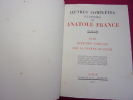 Tome XIII : Clio ; histoire comique ; sur la Pierre Blanche, . Anatole France