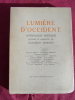 LUMIÈRE D'OCCIDENT. Suzanne Gonnel