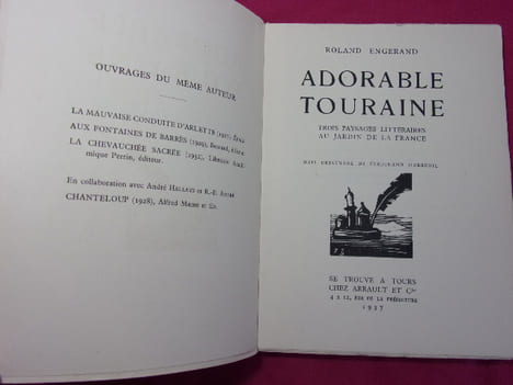 ADORABLE TOURAINE.
Roland Engerand
