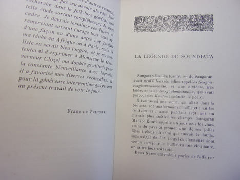 CONTES DU SÉNÉGAL ET DU NIGER. Fr. de Zeltner