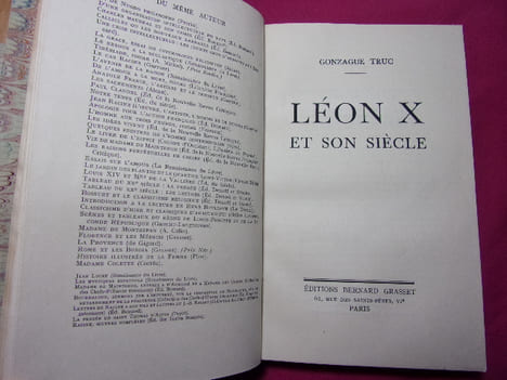 LÉON X ET SON SIÈCLE. Gonzague Truc