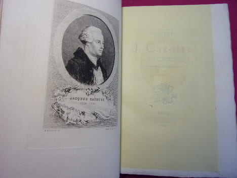 CONTES DE JACQUES CAZOTTE. JACQUES CAZOTTE