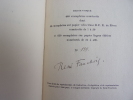 ROSSINI ( Comédie en 3 actes ). René Fauchois. Envoi autographe 