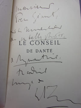 LE CONSEIL DE DANTE. Charles Maurras