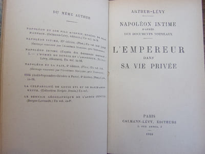 L'EMPEREUR DANS SA VIE PRIVÉE