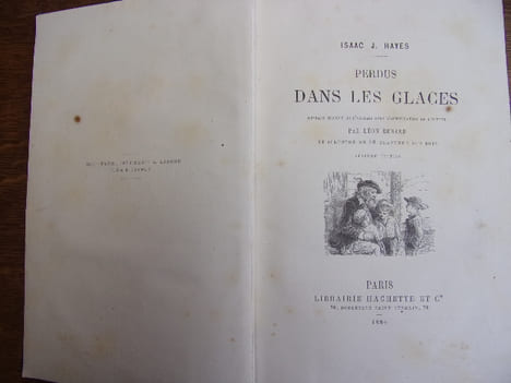 PERDUS DANS LES GLACES. Isaac J.Hayes