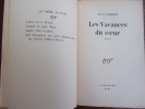 LES VACANCES DU CŒUR

r&eacute;cits . Jean Lambert 