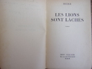 LES LIONS SONT LÂCHES. NICOLE