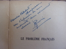 LE PROBLEME FRANCAIS, préface d'André Siegfried . Paul Guérin 