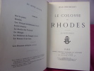 LE COLOSSE DE RHODES. Jean Bertheroy