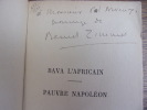 Bava l'Africain - Pauvre Napoléon Gallimard. Bernard Zimmer.