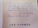 LES CYPR&Egrave;S ( Sonnets ). Jean de Foville