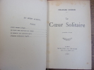 Poésie / Le Cœur Solitaire. Charles Guérin