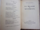 LA MALADIE DES SENTIMENTS. Daniel Rops 