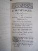 Bibliothèque Françoise ou Histoire de la Littérature Françoise. Abbé Goujet