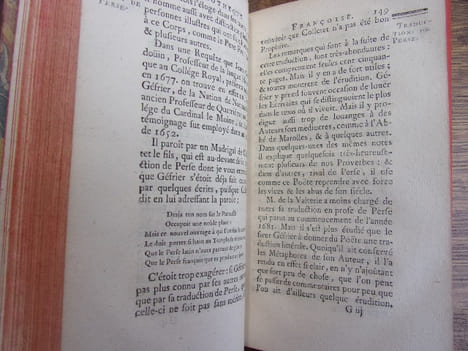 Bibliothèque Françoise ou Histoire de la Littérature Françoise. Abbé Goujet