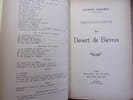 LE D&Eacute;SERT DE BIEVRES. Georges Duhamel