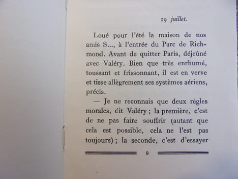 Fragment d'un journal ( relativisme suite ) 1930
. André Maurois