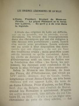 LILLE AU MOYEN AGE. A. de SAINT LEGER
avec envoi