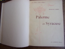 PALERME & SYRACUSE. Charles Diehl 