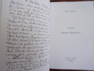 " Pages perdues et retrouvées "

Lettres à Madame Scheikévitch de Marcel Proust . Marcel Proust 