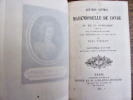 LETTRES INTIMES DE MADEMOISELLE DE CONDÉ à MONSIEUR DE LA GERVAISAIS 1786-1787. Paul Viollet
