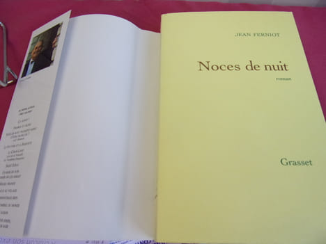 NOCES DE NUIT. Jean Ferniot