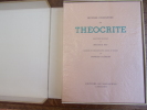 ŒUVRES COMPLÈTES DE THÉOCRITE. Traduction nouvelle de Maurice Rat