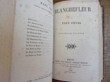 Le tueur de tigres - Blanchefleur . Paul Fiéval