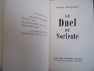LE DUEL DE SORLENTE

. Henry Castillou