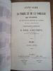 ANNUAIRE DE LA PAIRIE ET DE LA NOBLESSE DE FRANCE 1848. Borel d'Hauterive