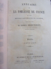 ANNUAIRE DE LA PAIRIE ET DE LA NOBLESSE DE FRANCE 1854. Borel d'Hauterive