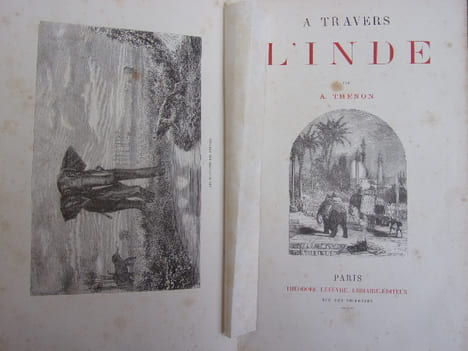 A TRAVERS L'INDE. A.Thenon