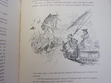Histoire et Aventures du Baron de Munchhausen. A. Robida 