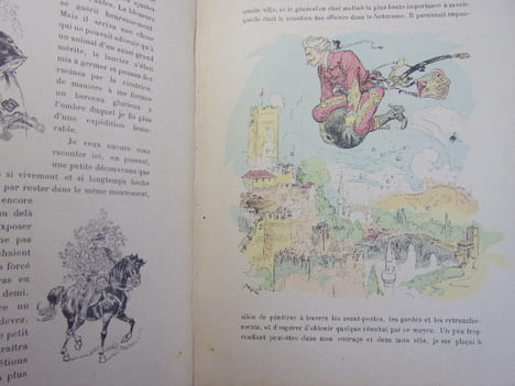 Histoire et Aventures du Baron de Munchhausen. A. Robida 